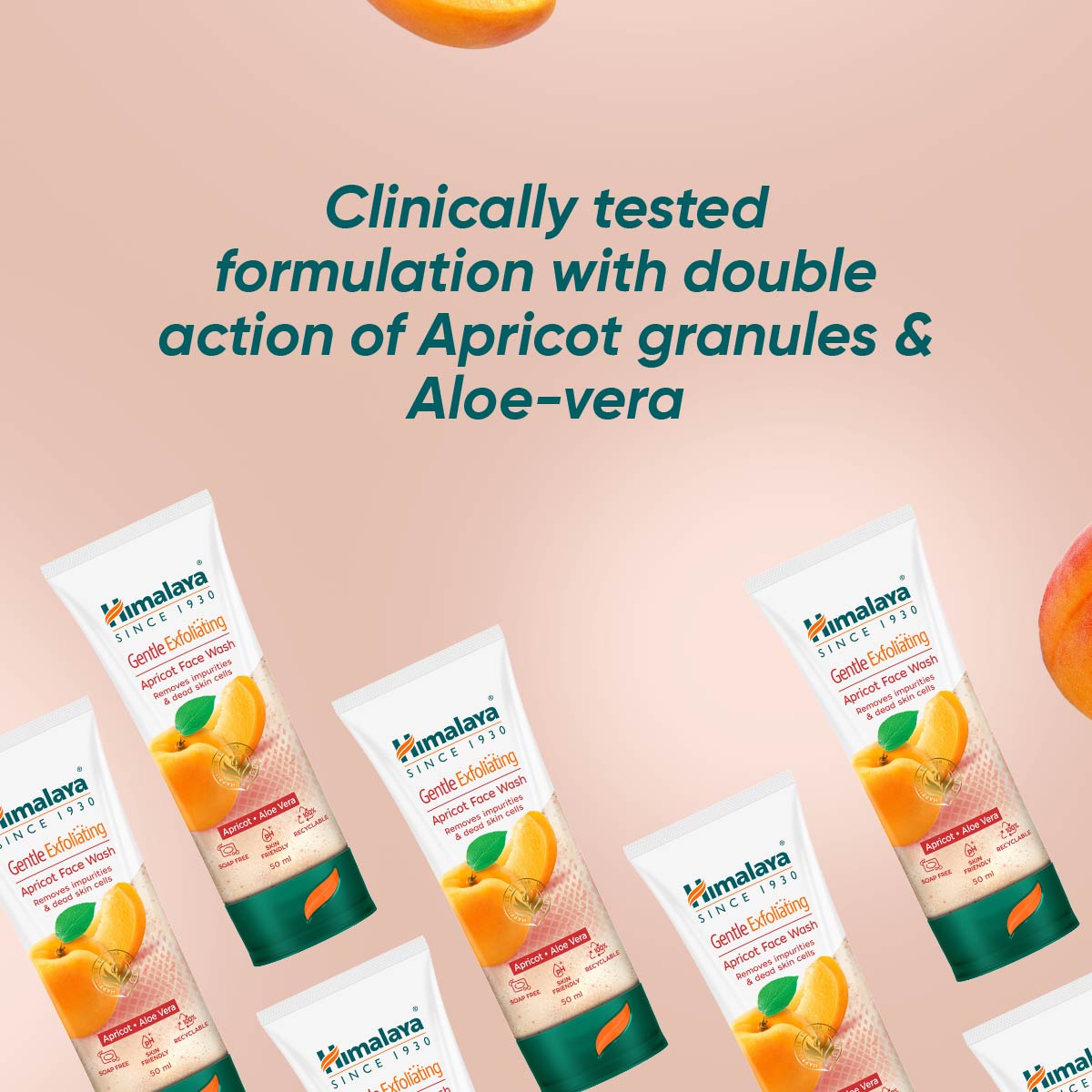 Gentle Exfoliating Apricot Face Wash 100ml