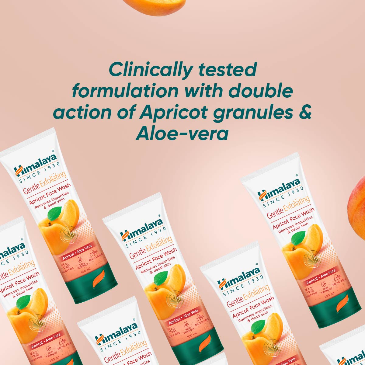 Gentle Exfoliating Apricot Face Wash 50ml