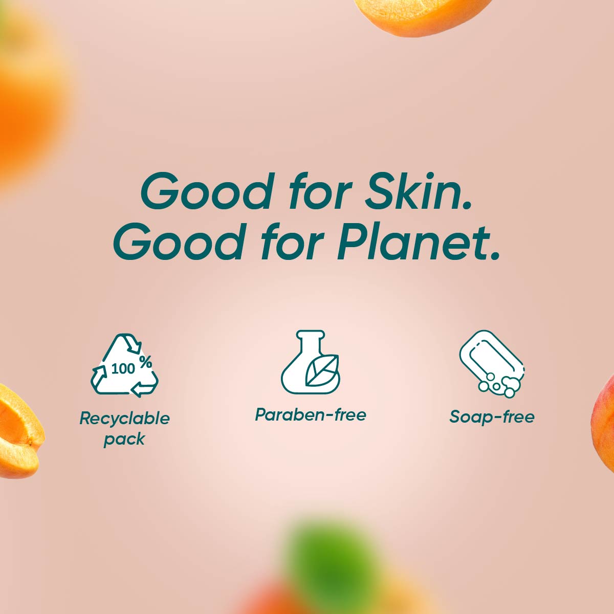 Gentle Exfoliating Apricot Face Wash 50ml