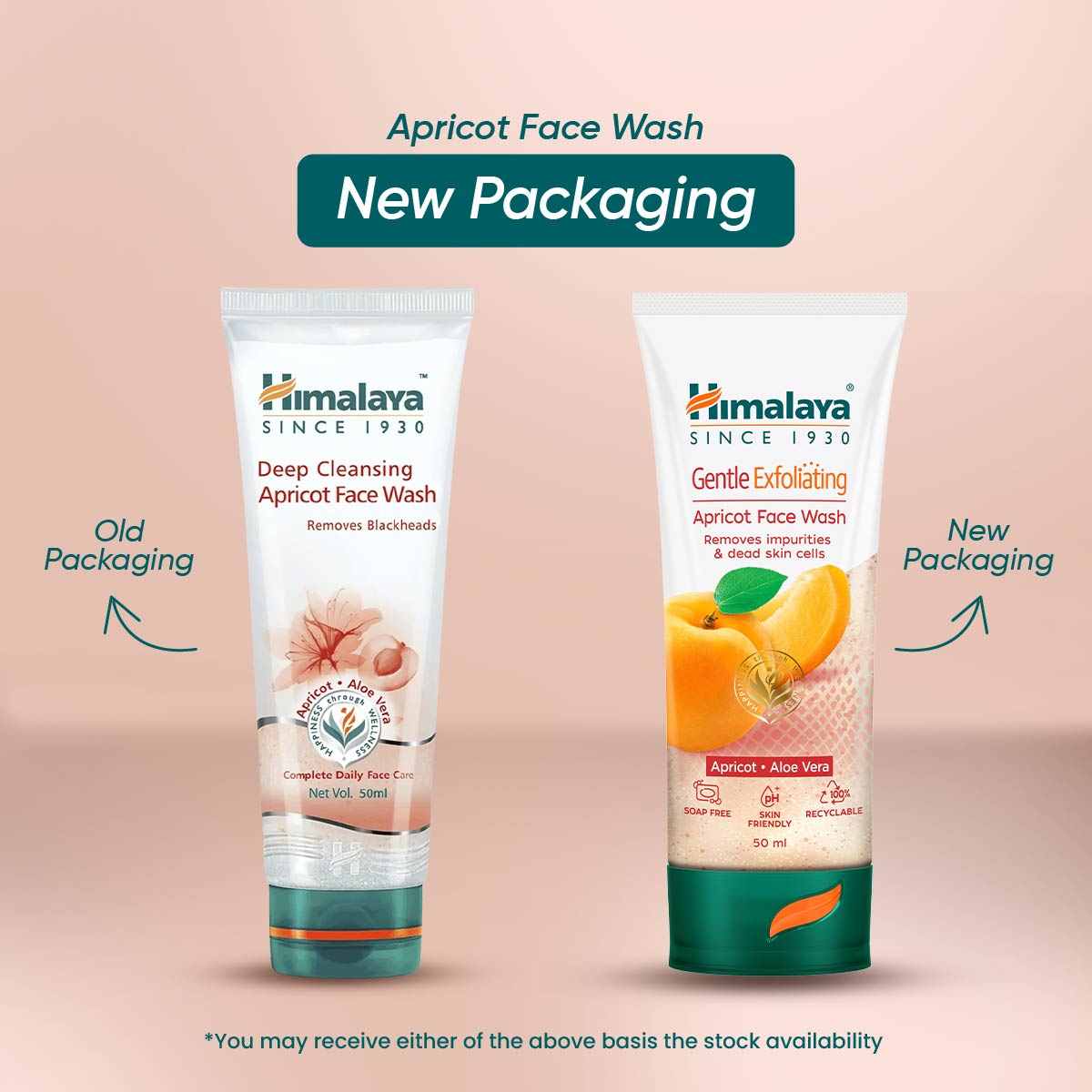 Gentle Exfoliating Apricot Face Wash 50ml