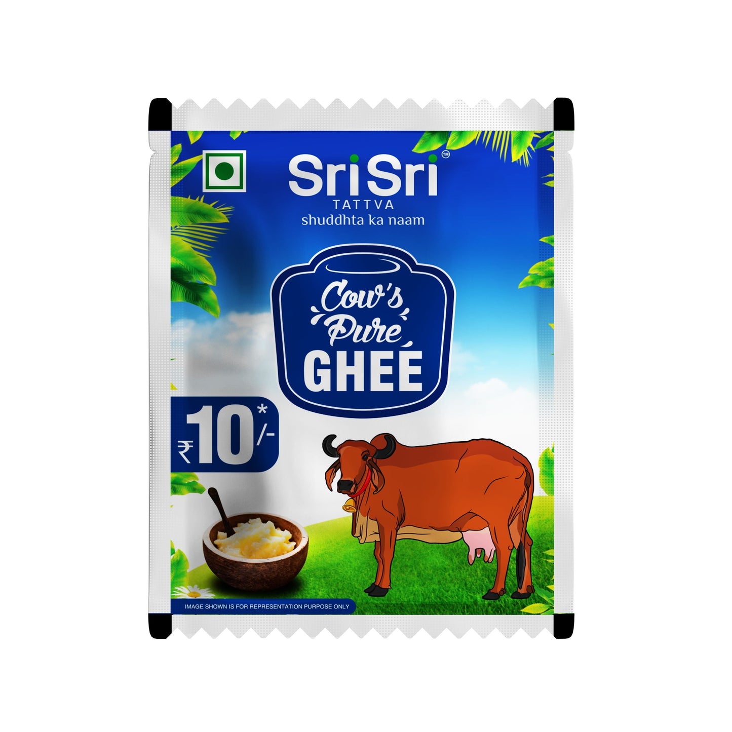 【Sri Sri Tattva】 Cow's Pure Ghee｜ 牛のピュアギー｜ 10ml