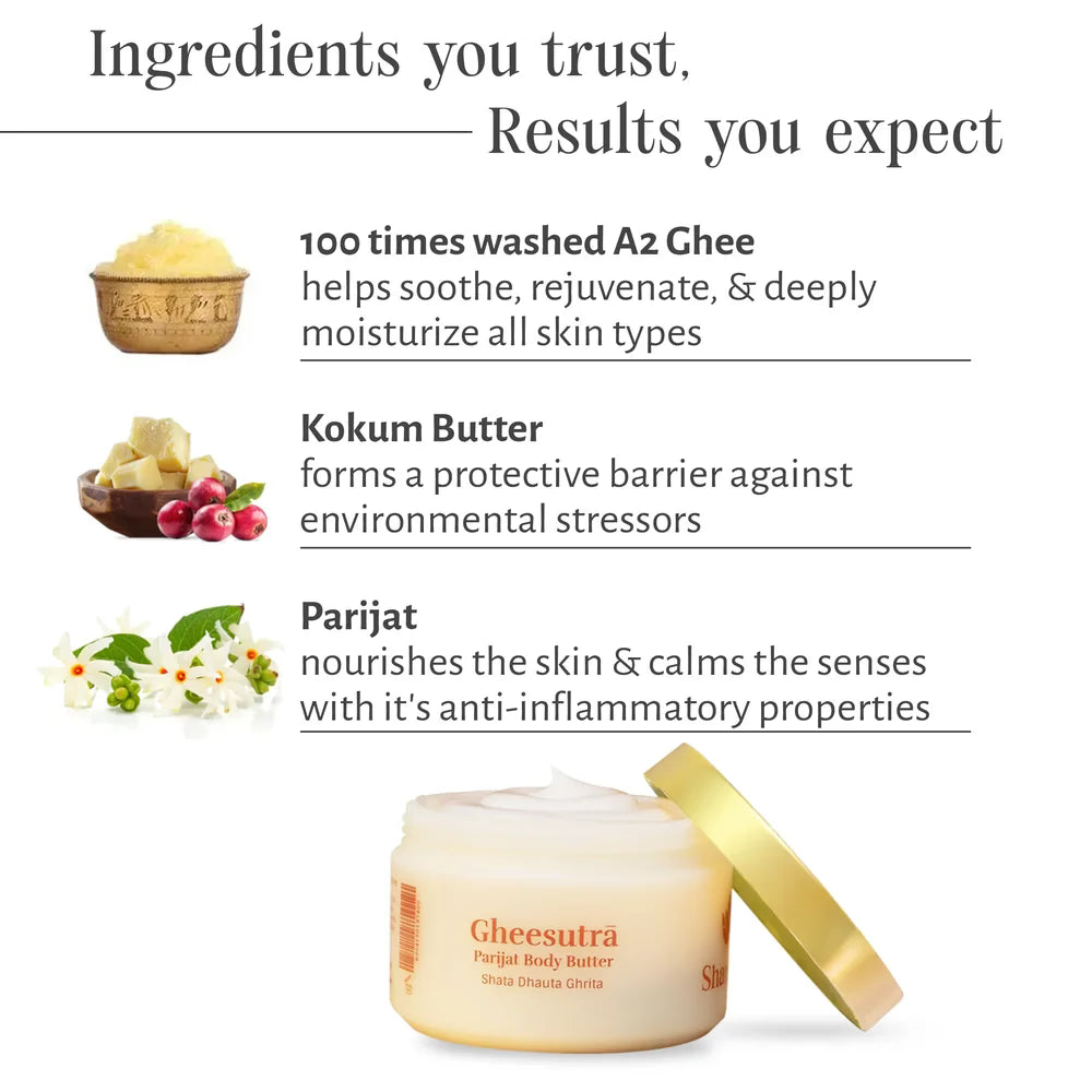 Gheesutrā Body Butter, by Shankara 200g