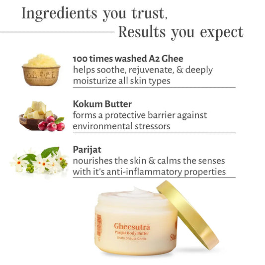 Gheesutrā Body Butter, by Shankara 200g