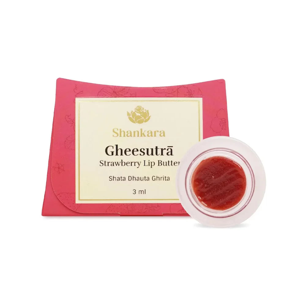 Gheesutrā Strawberry Lip Butter 10g