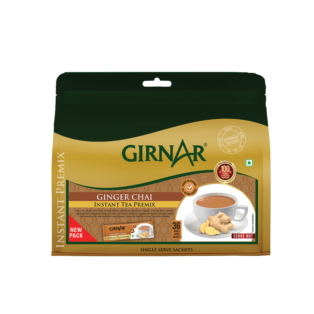 Instant Tea Premix With Ginger 10 Sachets