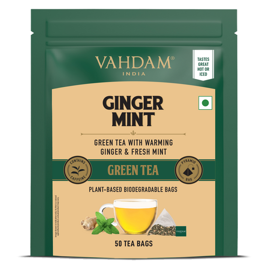 Ginger Mint Green Tea, 50 Count 50 Count