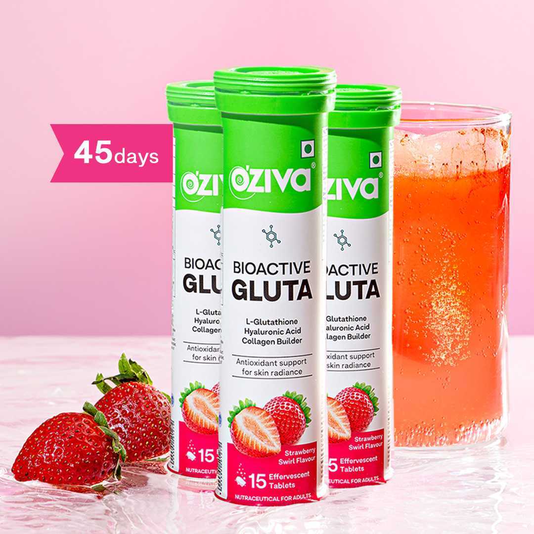 Gluta Fizzy Glutathione Tablets Strawberry Swirl / Starter Pack - Single Tube