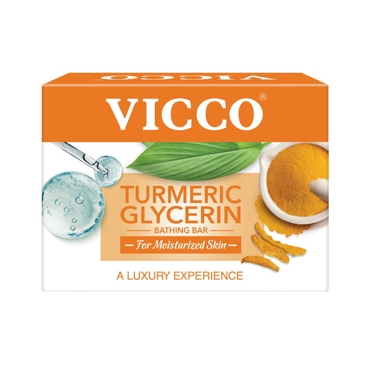 【Vicco】 Turmeric Glycerin Bathing Bar｜ターメリック グリセリン バスソープ｜100g