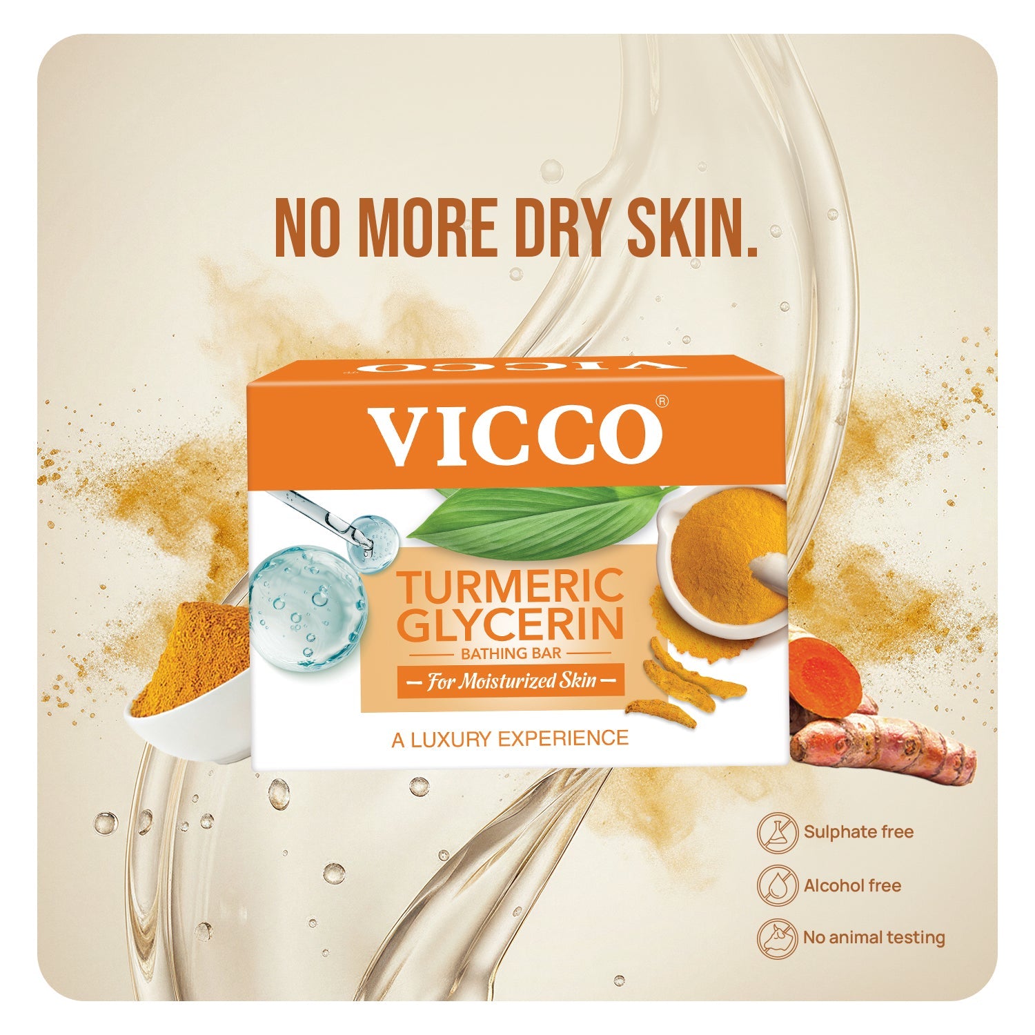 【Vicco】 Luxury Ayurvedic Assorted Bathing Bar (Pack of 5)｜ラグジュアリー アーユルヴェーダ バスソープ アソート5個セット