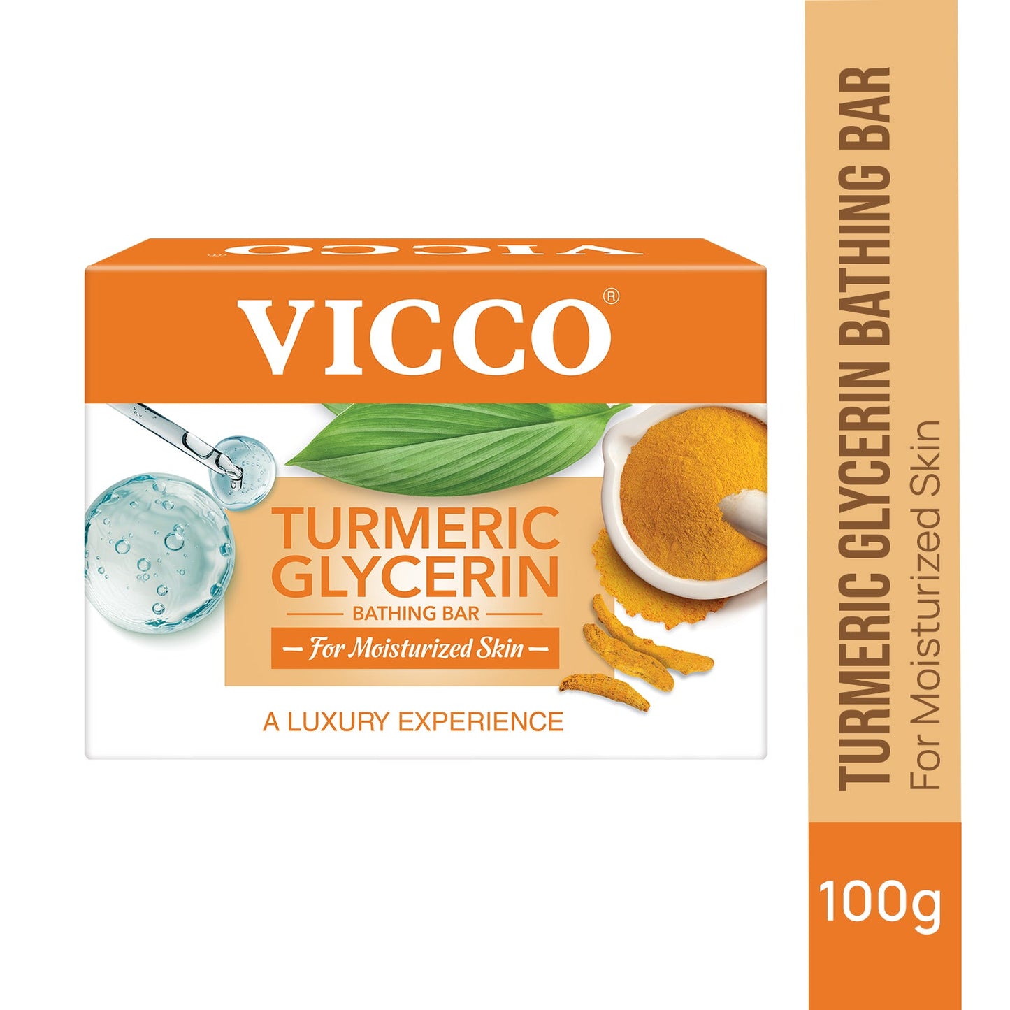 【Vicco】 Turmeric Glycerin Bathing Bar｜ターメリック グリセリン バスソープ｜100g