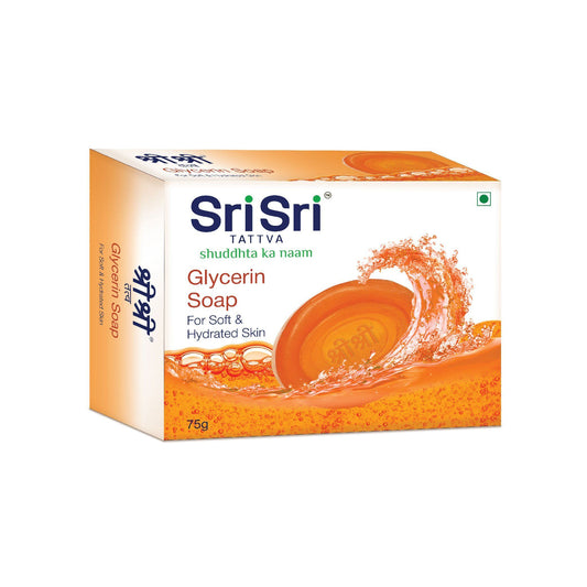 【Sri Sri Tattva】 Glycerin Soap for Soft & Hydrated Skin｜ グリセリンソープ（やわらかくうるおう肌へ）｜ 75g