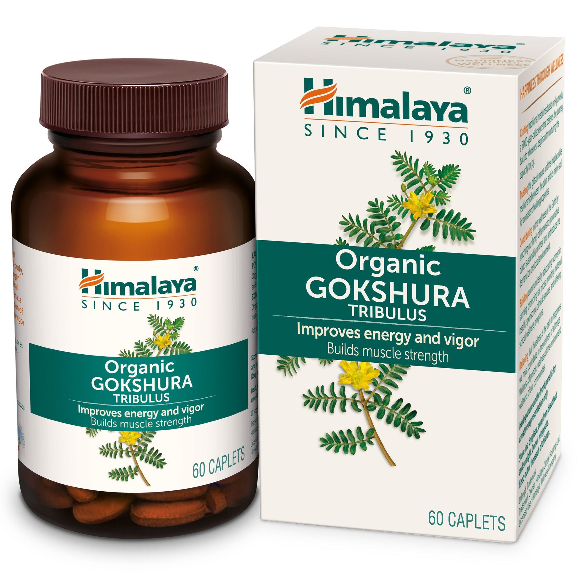 Himalaya Organic Gokshura (Tribulus) Pack of 60