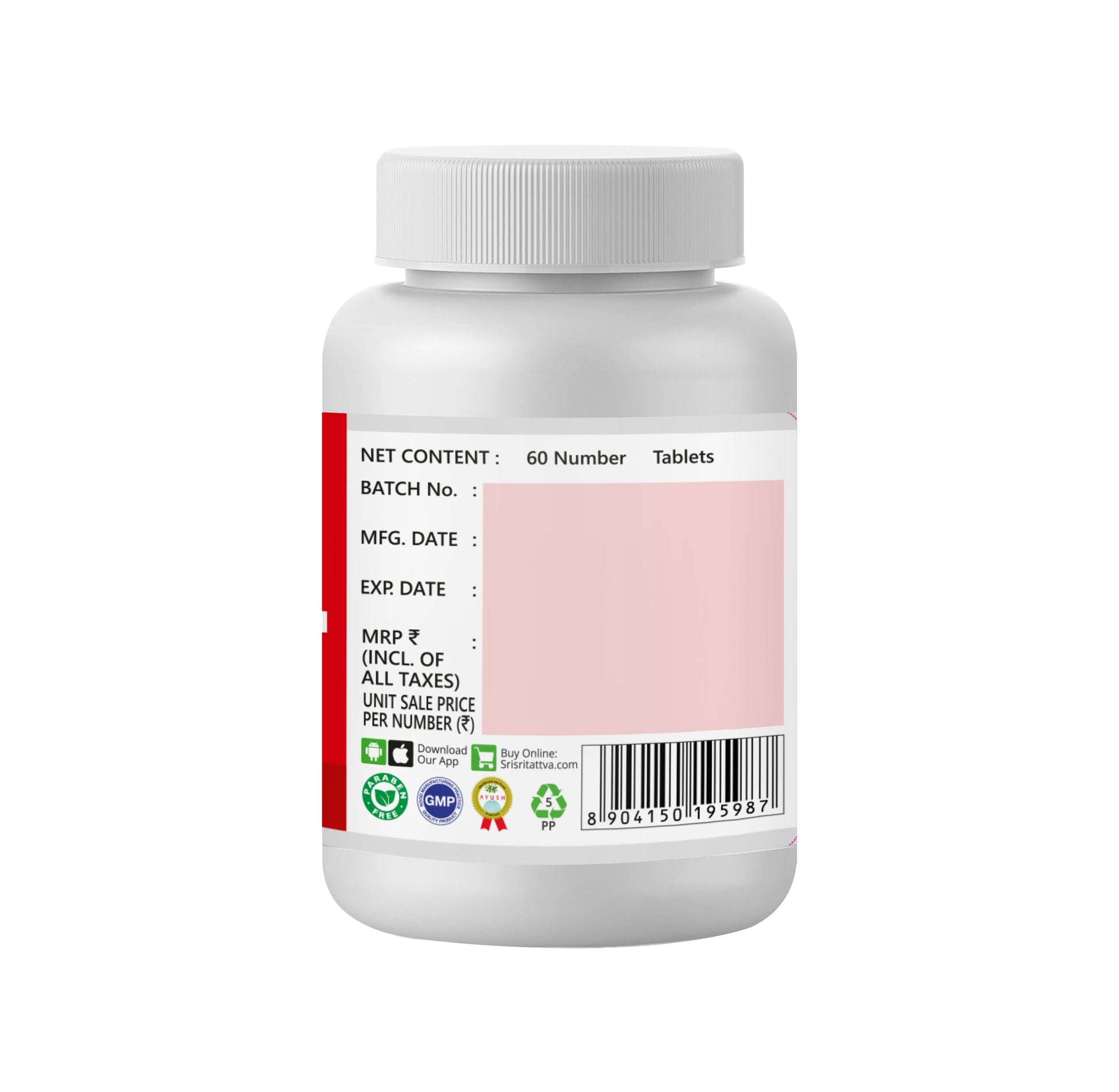 Gokshuradi Guggulu - Urinary Disorders, 60 Tabs | 500 mg 500mg