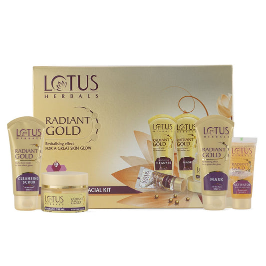 Radiant Gold Cellular Glow Salon Grade Facial Kit 170g