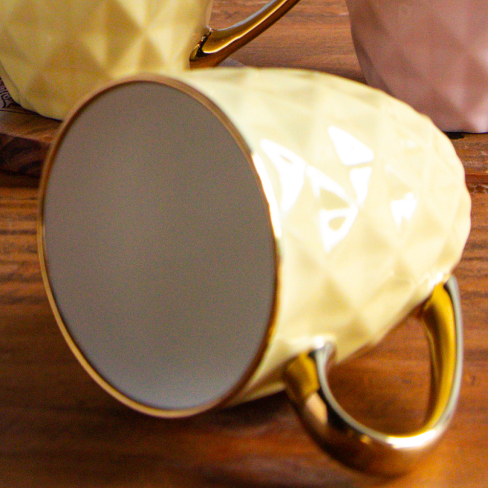 Golden Aura Teacup Set (6 pcs) – 200 ml each 6pcs