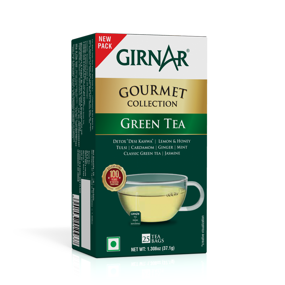 Green Tea Bags Gourmet Collection 25 Tea Bags