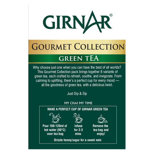 Green Tea Bags Gourmet Collection 25 Tea Bags