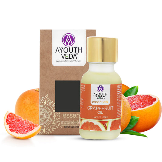 100% Pure Grapefruit Essential Oil | Therapeutic-Grade Citrus Freshness | Energizes Mind, Uplifts Mood & Refreshes Senses | Ideal for Diffusion & Aromatherapy | 15 ml 15ml