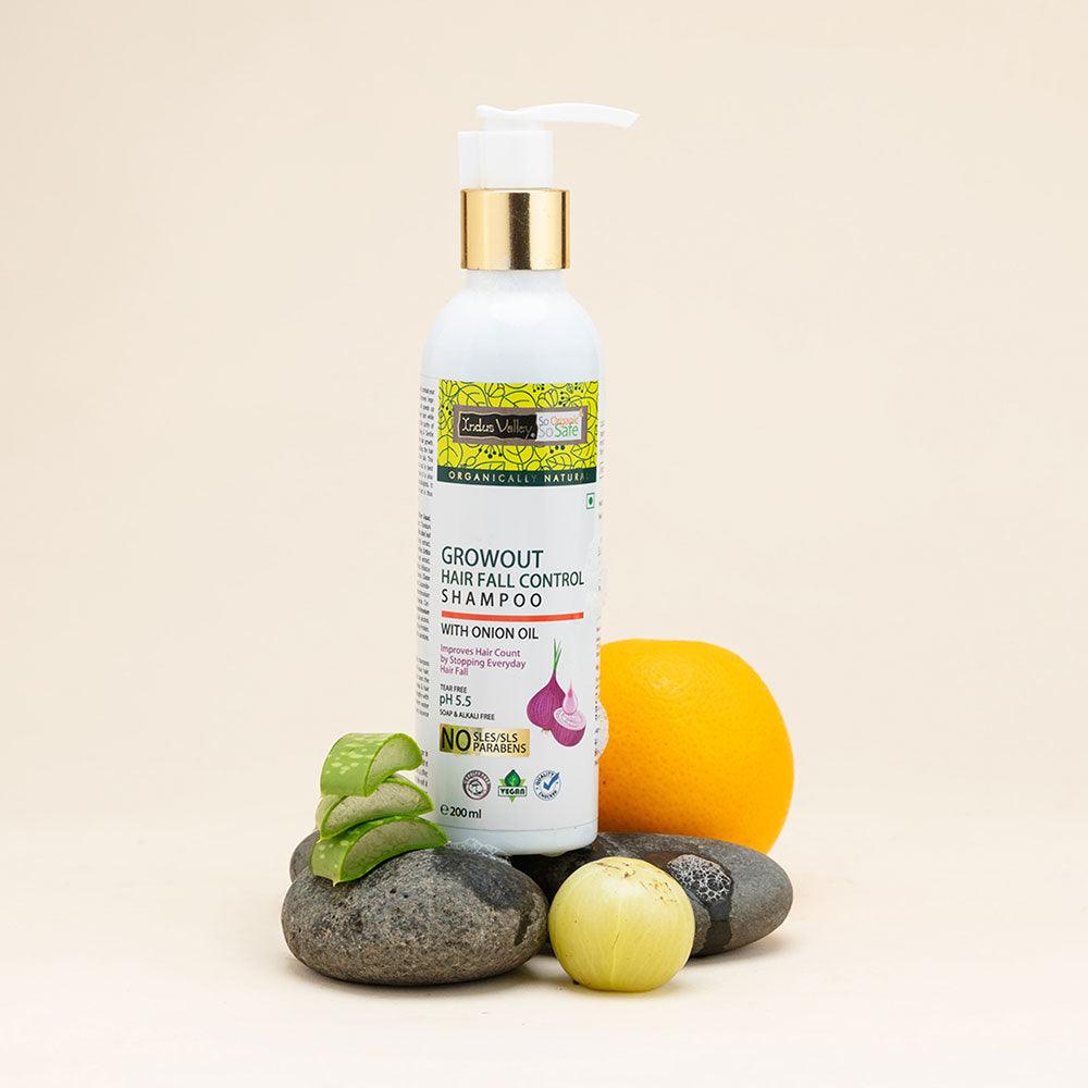 Growout Hair Shampoo for natural hair growth & nourishment 200ml