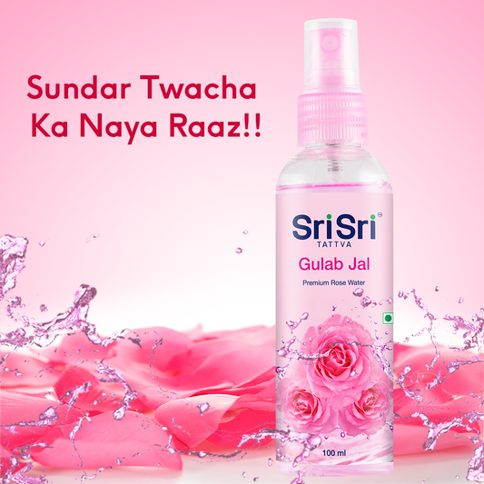 Gulab Jal - Premium Rose Water | Toner Cleanser Moisturizer | Spray Bottle | 100 ml 100ml