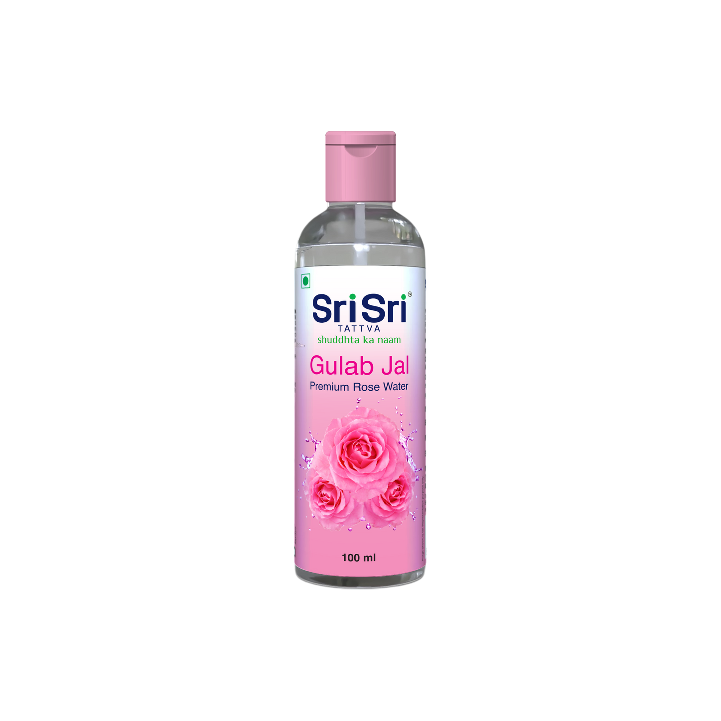 【Sri Sri Tattva】 Gulab Jal Premium Rose Water Toner Cleanser Moisturizer｜ グラブジャル プレミアム ローズウォーター（トナー・クレンザー・モイスチャライザー）｜ 100ml