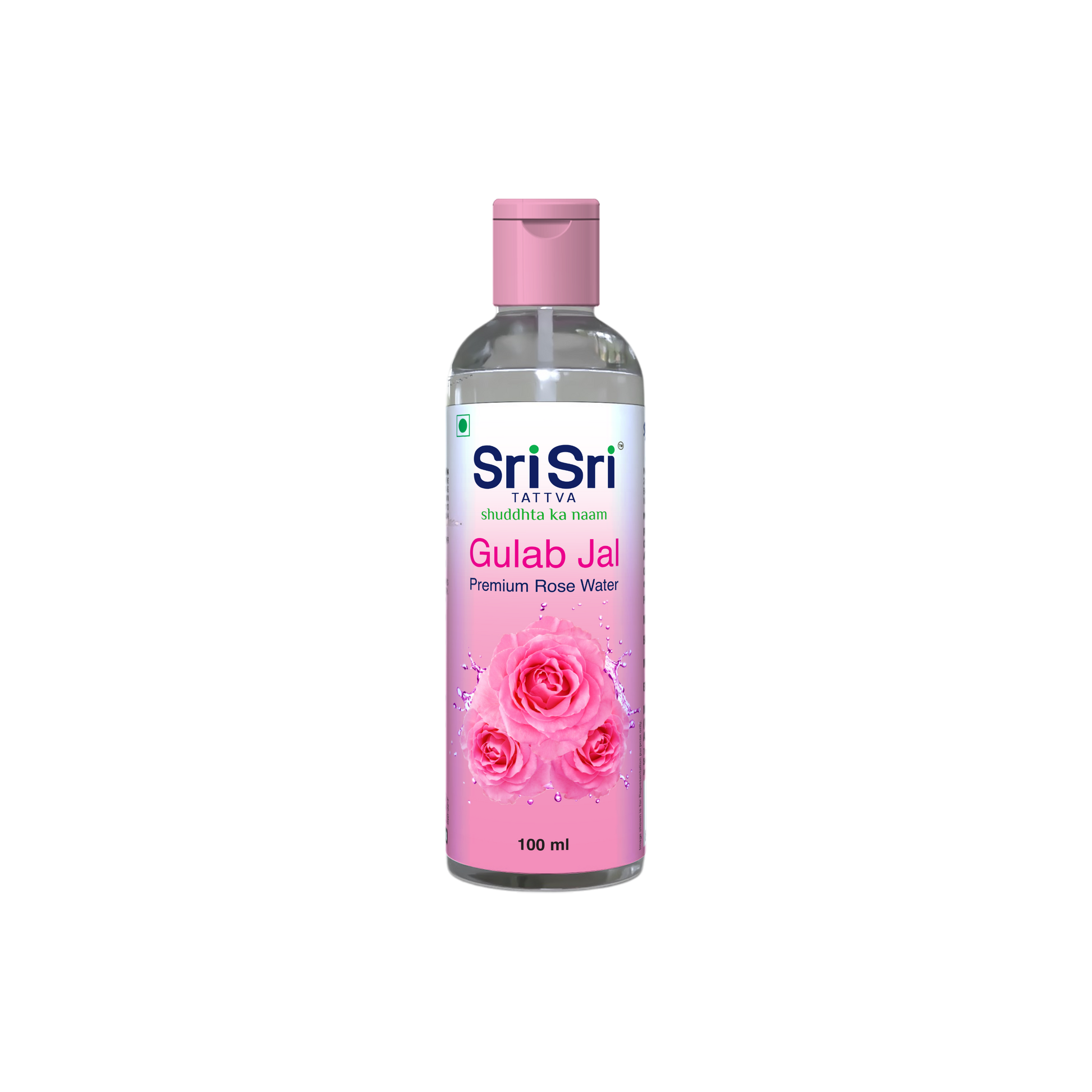 Gulab Jal - Premium Rose Water | Toner Cleanser Moisturizer | Flip Top Bottle | 100 ml 100ml