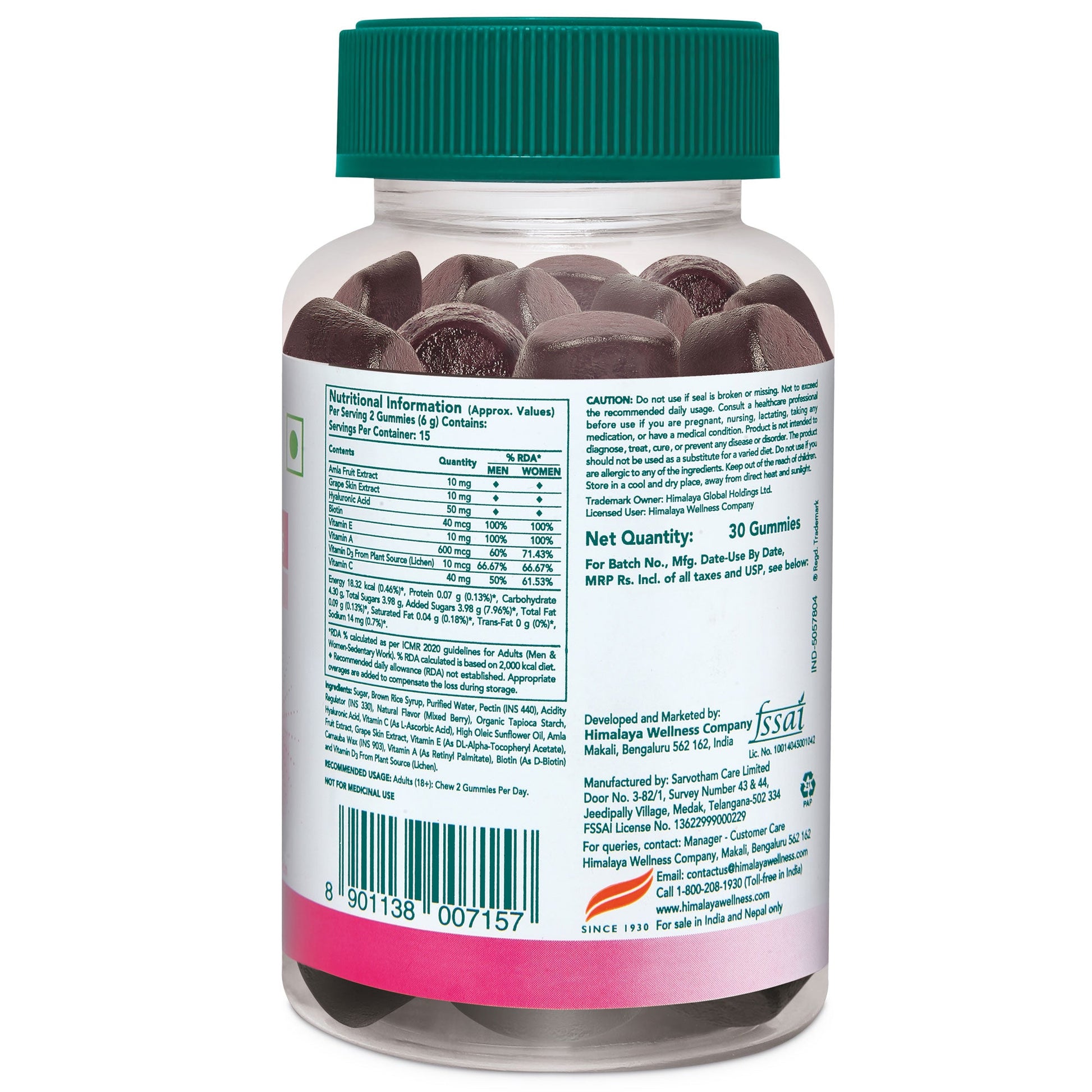 Healthy Skin & Nail Gummies 30's