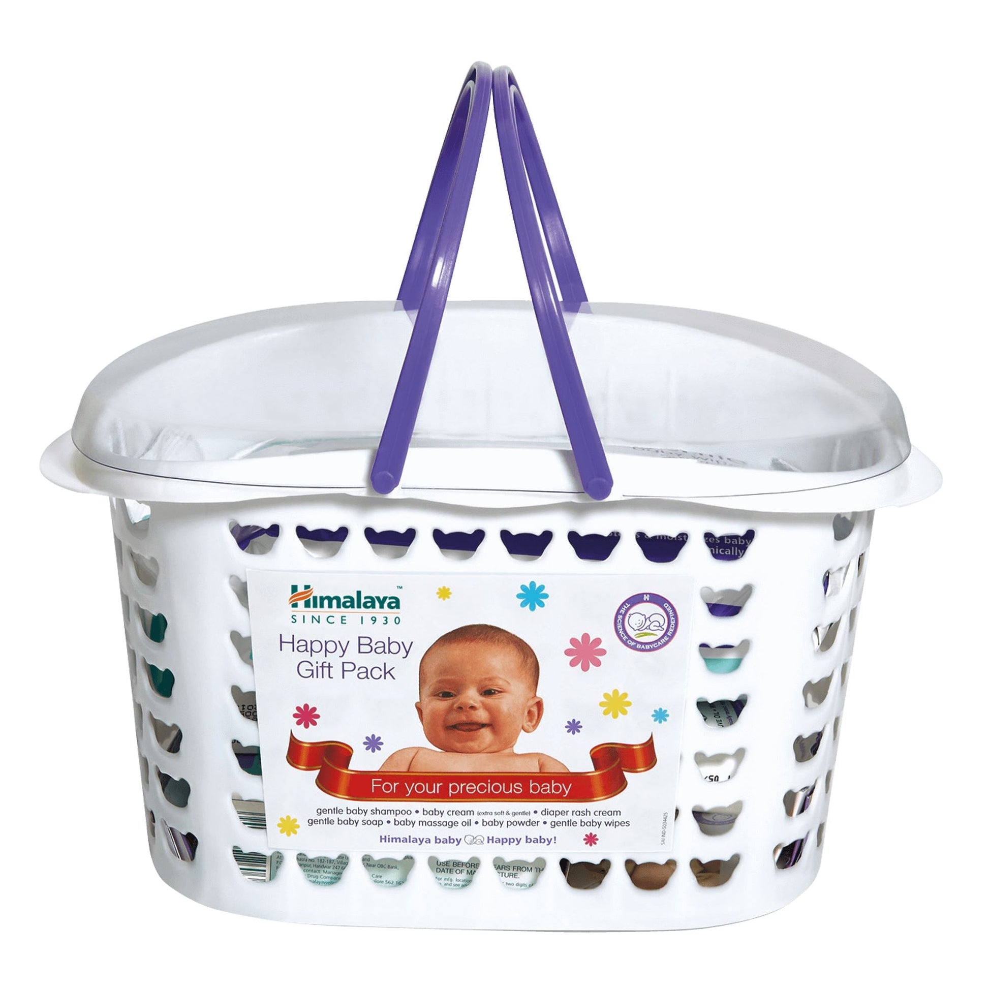 【Himalaya】 HIMALAYA BABY GIFT BASKET - 7 in 1｜ヒマルアヤバブイジフトバスケト7イン1