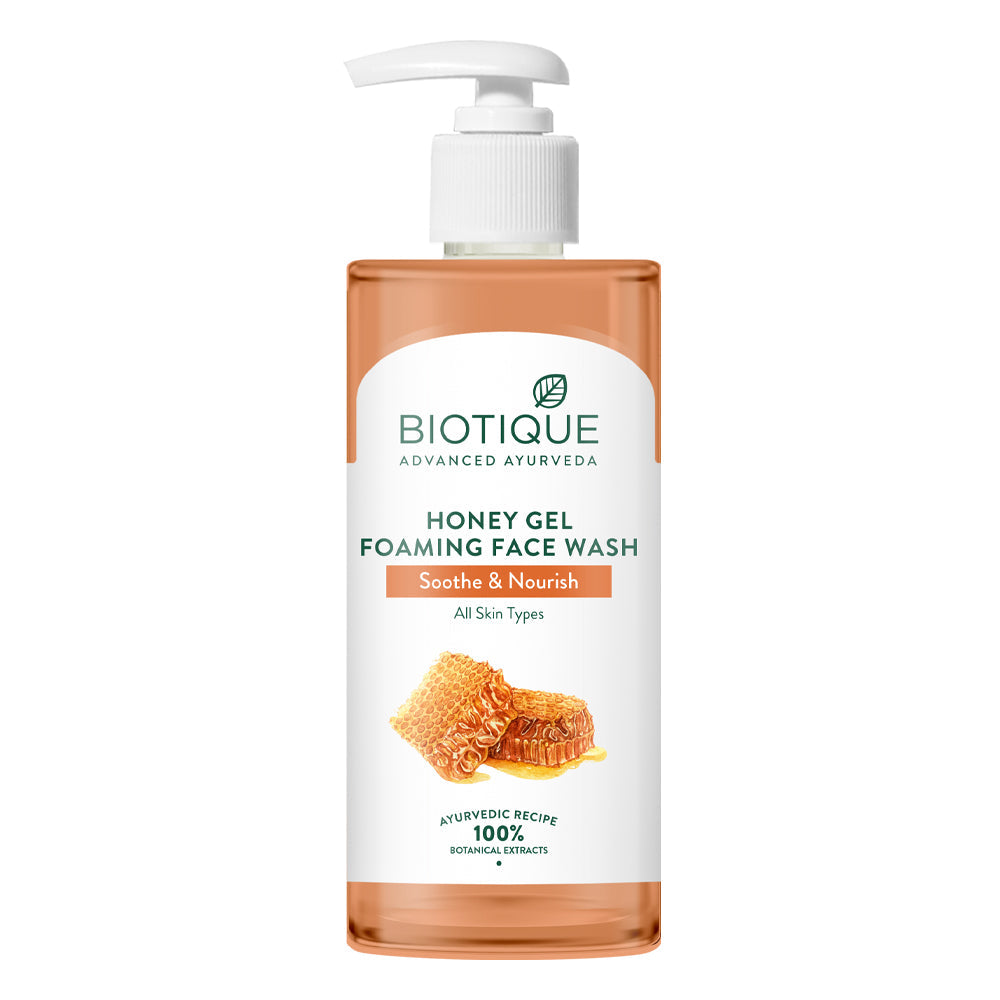 Honey Gel Soothe & Nourish Foaming Face Wash