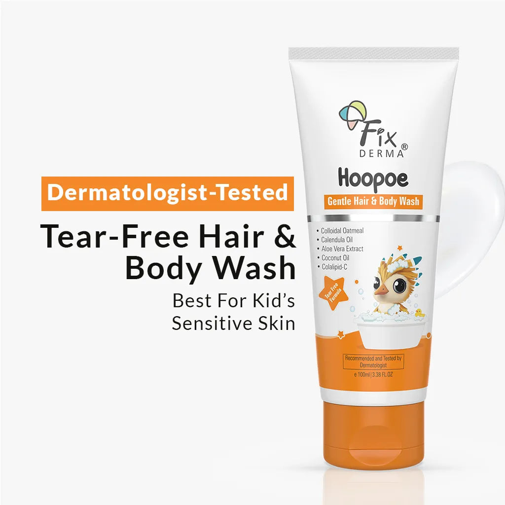 【Fixderma】 Hoopoe Gentle Hair & Body Wash｜フーポー ジェントル ヘア&ボディウォッシュ｜100ml