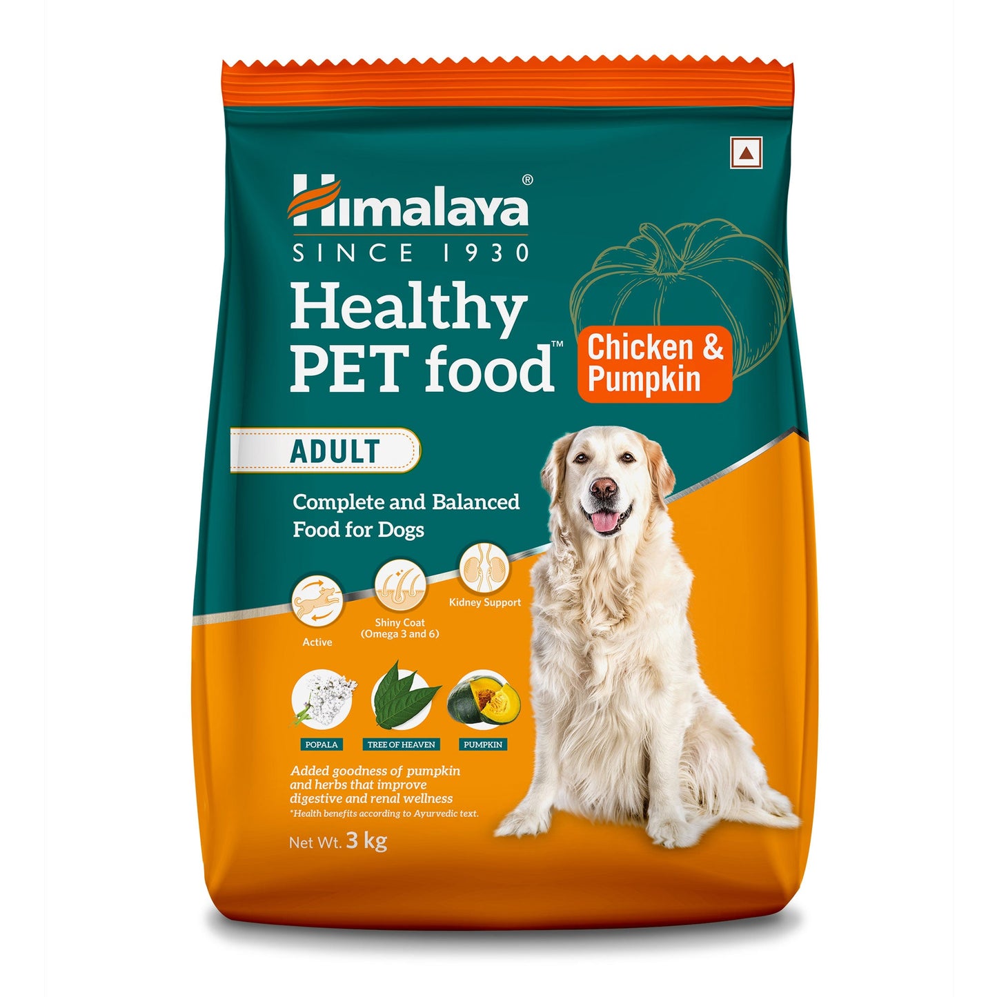 Healthy Pet Food Adult - Chicken & Pumpkin 1.2 Kg