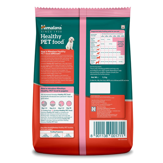 Healthy Pet Food Puppy - Chicken & Milk 1.2 Kg