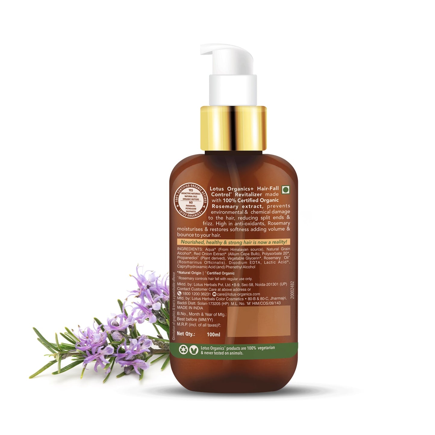 Organics+ Hair Fall Control Revitalizer 