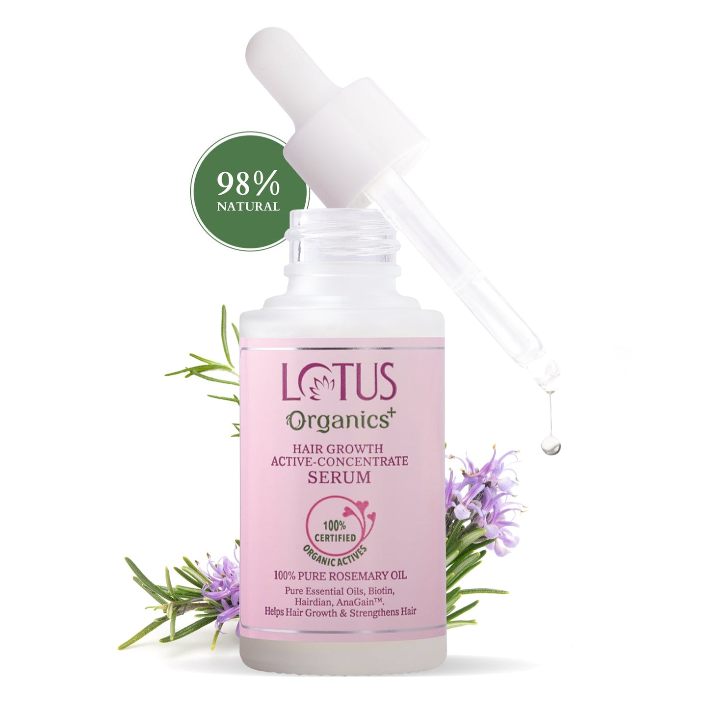 Organics+ Hair Growth Active-Concentrate Serum 
