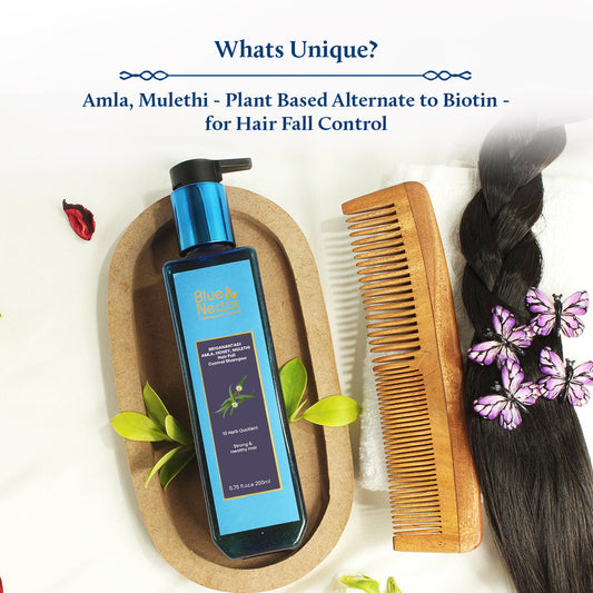 Briganantadi Amla, Honey and Mulethi Hair Fall Control Shampoo (10 Herbs, 200 ml) 200ml