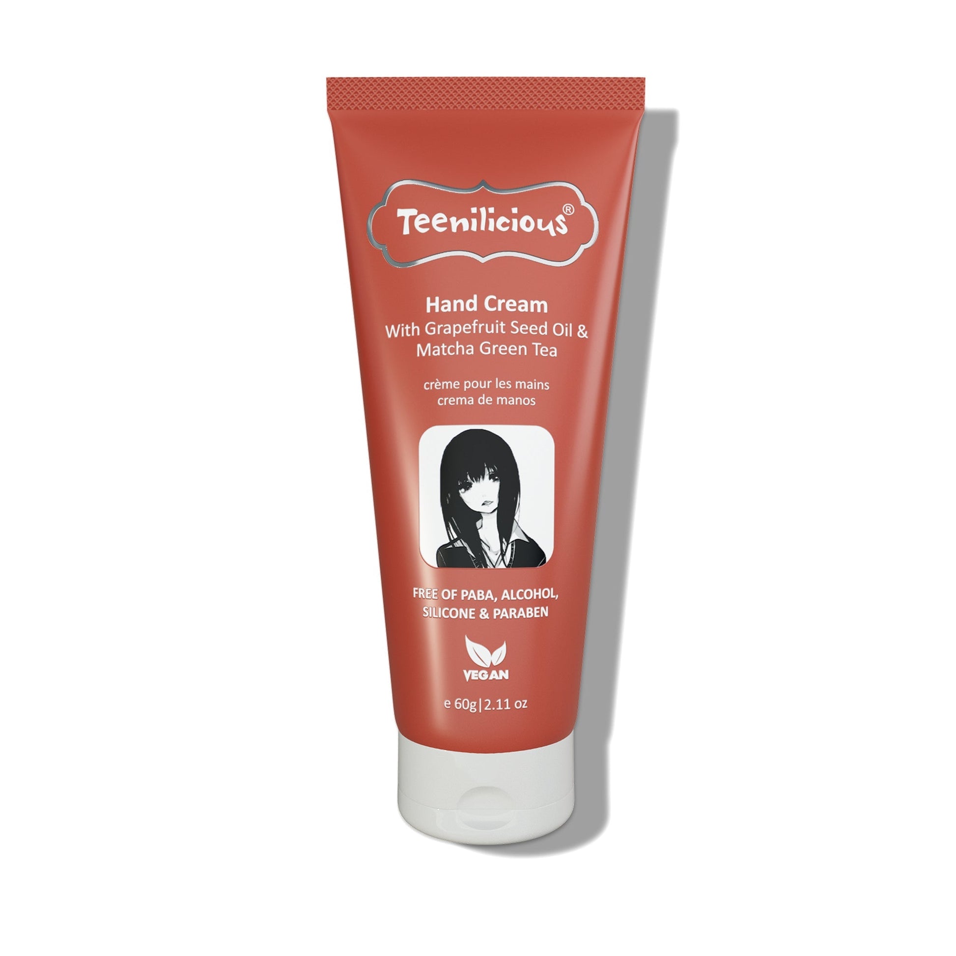 Teenilicious Hand Cream For Dry Hands With Grapefruit seed Oil & Matcha Green Tea