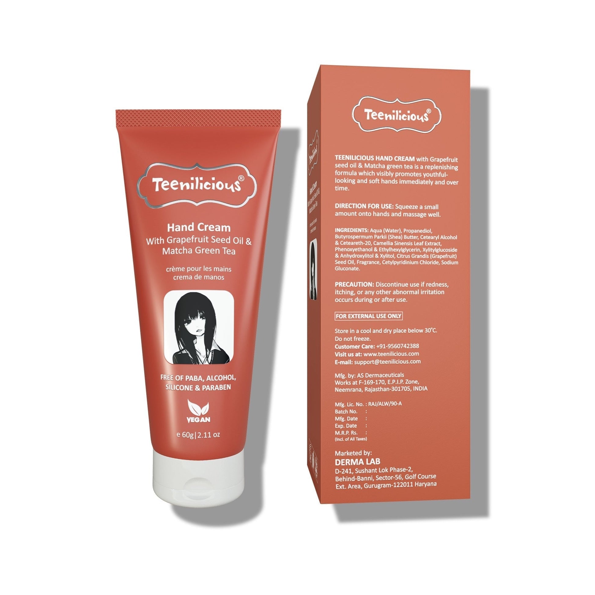 Teenilicious Hand Care Kit 240g - Hand Care Creams For Dry Hands, Hand & Cuticles Care 240g