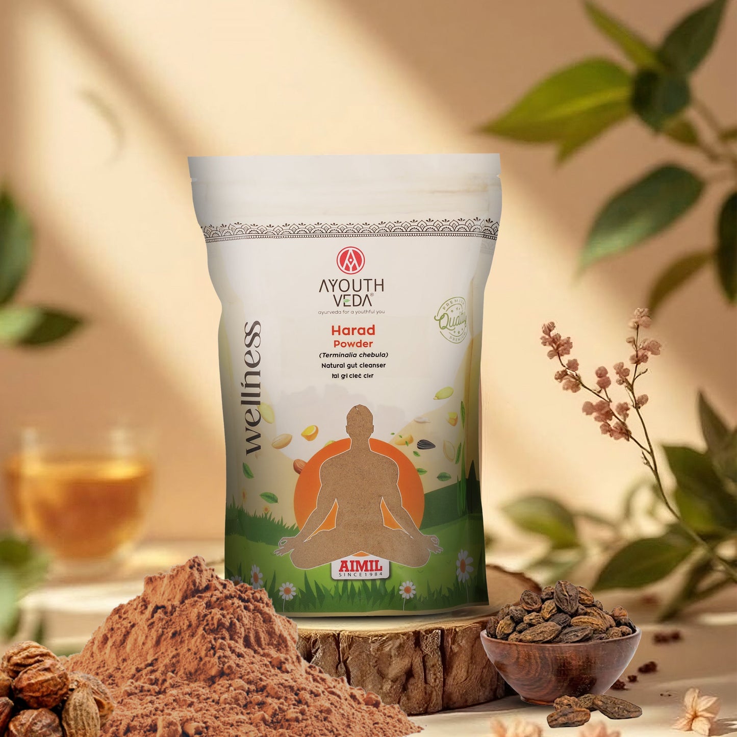 Harad Powder – Natural Gut Cleanser for Detox, Digestion & Immunity – Net Qty: 200g 200g