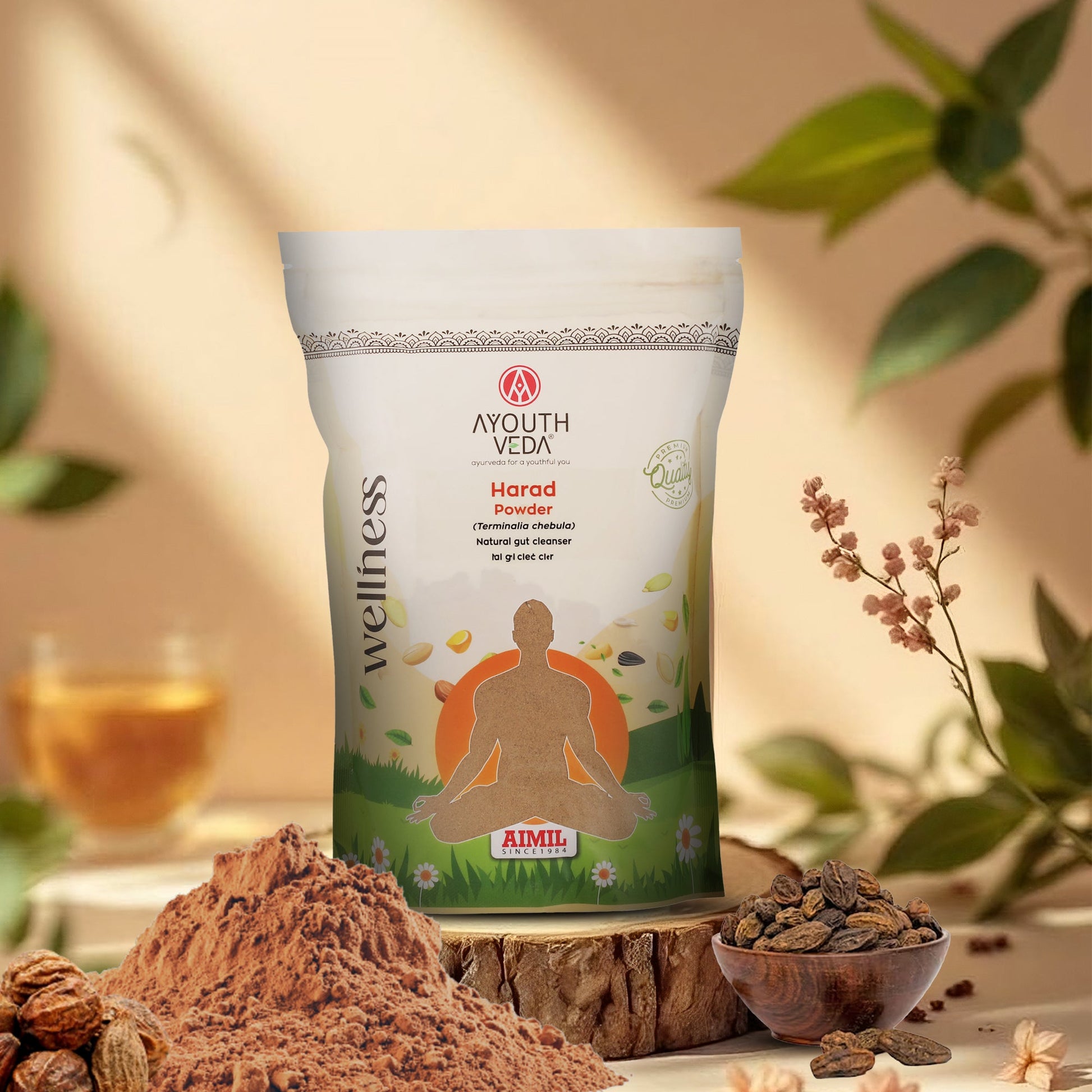 Harad Powder – Natural Gut Cleanser for Detox, Digestion & Immunity – Net Qty: 200g 200g