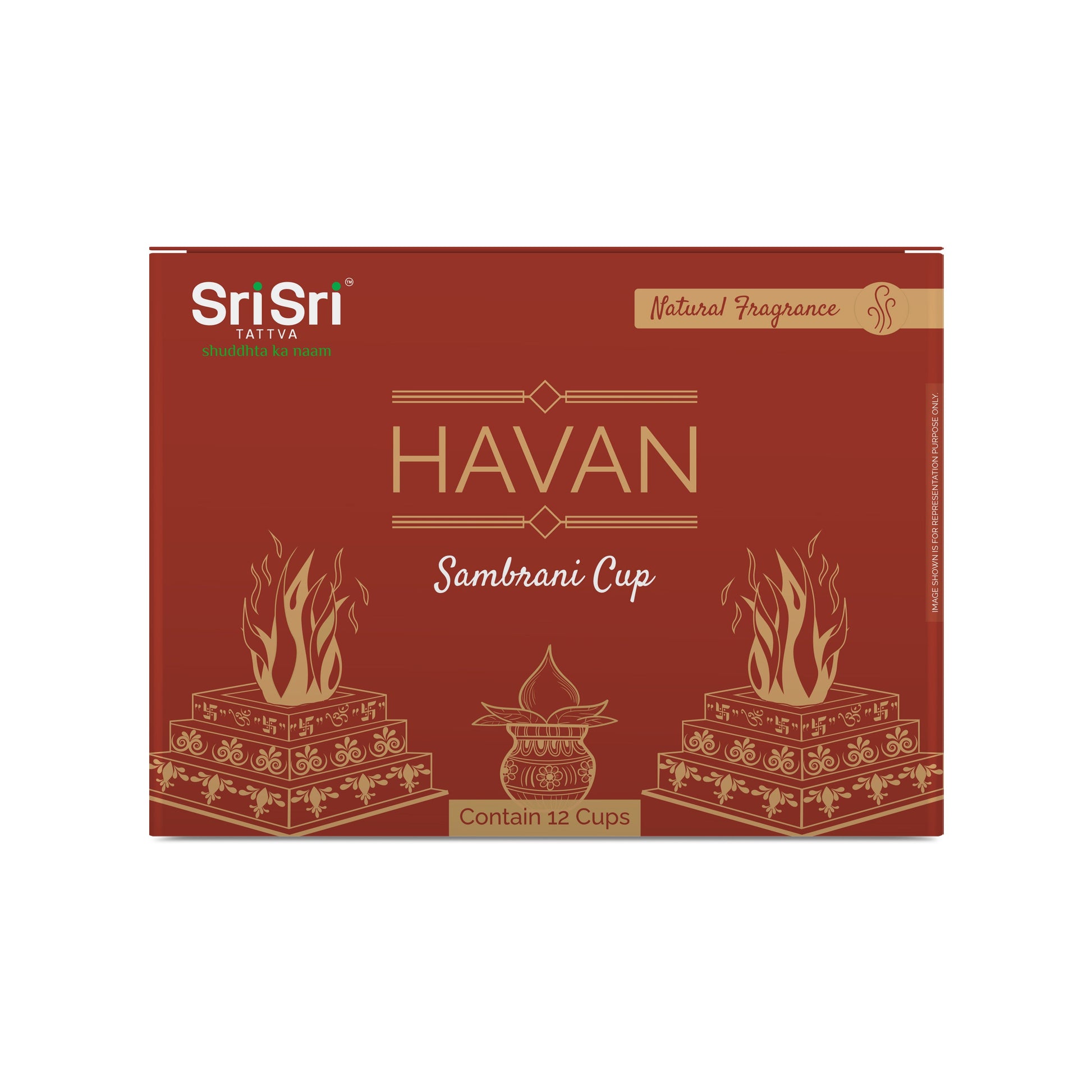 Havan Sambrani Cup For Pooja | 12 Cups 120g