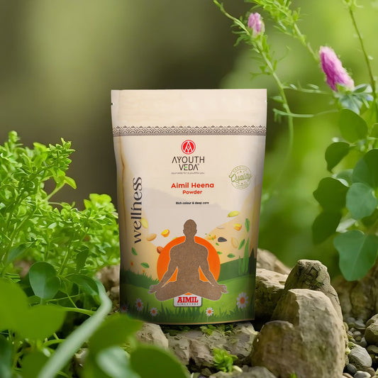 Heena Powder with  Bhringraj, Amla, Brahmi, and Shikakai for Natural Colour & Deep Nourishment – Net Qty: 200g 200g