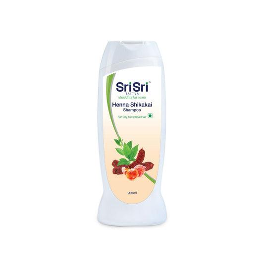 Henna Shikakai Shampoo - For Silky Smooth & Conditioned Hair, 200 ml 200ml