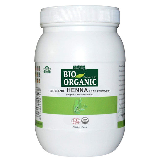 Bio Organic Henna Leaf Powder 500 g