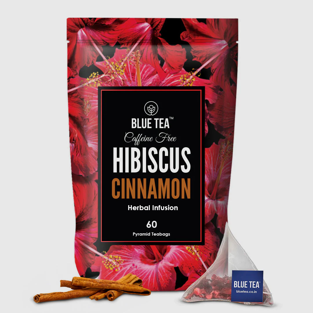 Hibiscus Cinnamon Herbal Tea - 60 Tea Bags 60 Tea Bags
