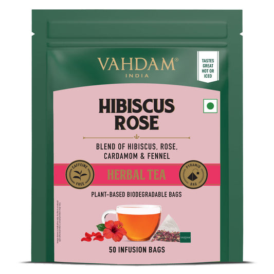 Hibiscus Rose Herbal Infusion  - 50 Count 50 Count