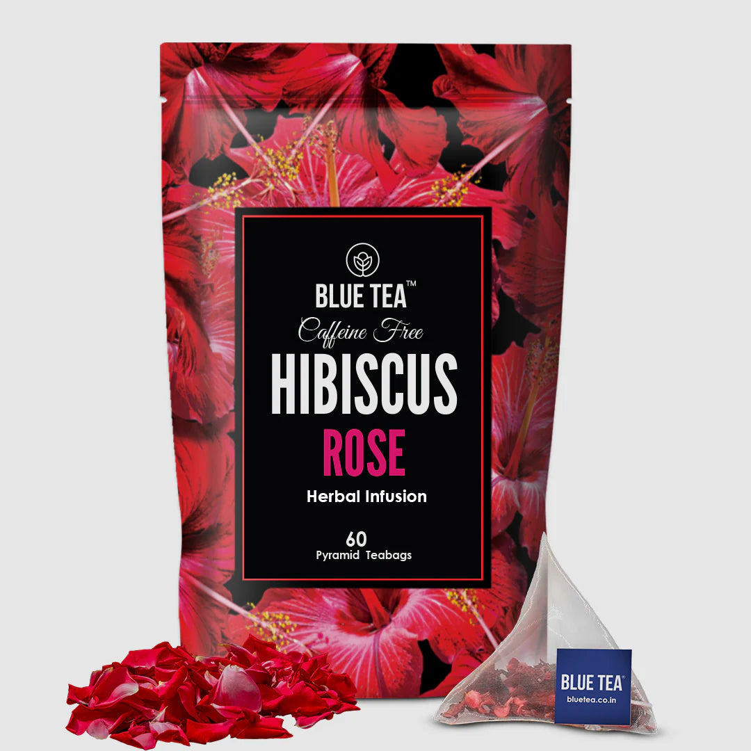 Hibiscus Rose Herbal Tea - 60 Tea Bags 60 Tea Bags