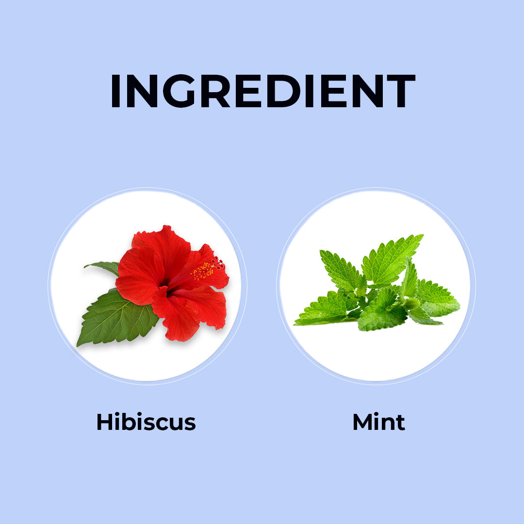 Hibiscus Mint Herbal Tea - 60 Tea Bags 60 Tea Bags