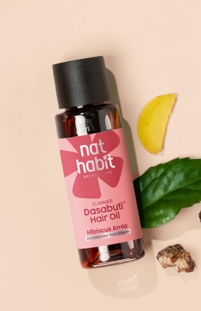 Hibiscus Amla DASABUTI Summer Hair Oil Mini Pack 20ml