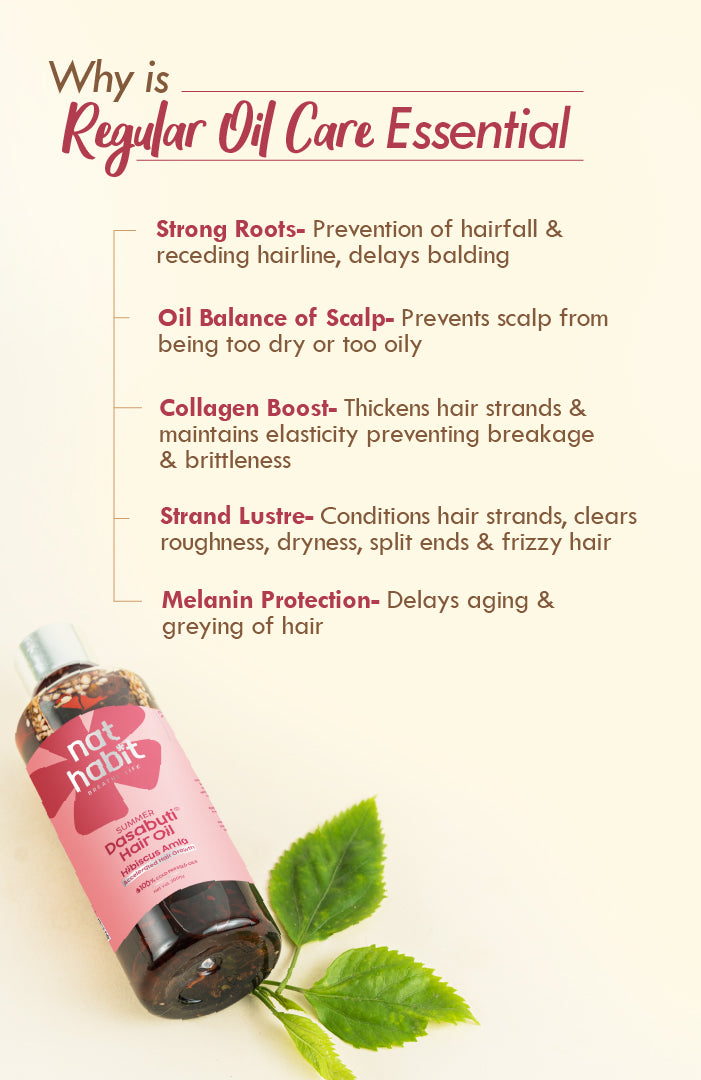 Hibiscus Amla DASABUTI Summer Hair Oil 100ml