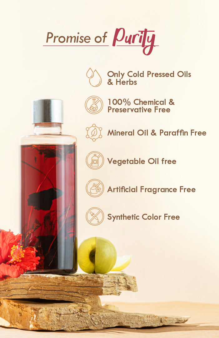 Hibiscus Amla DASABUTI Summer Hair Oil 100ml
